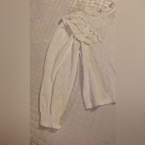 Zara girls top blouse NWT